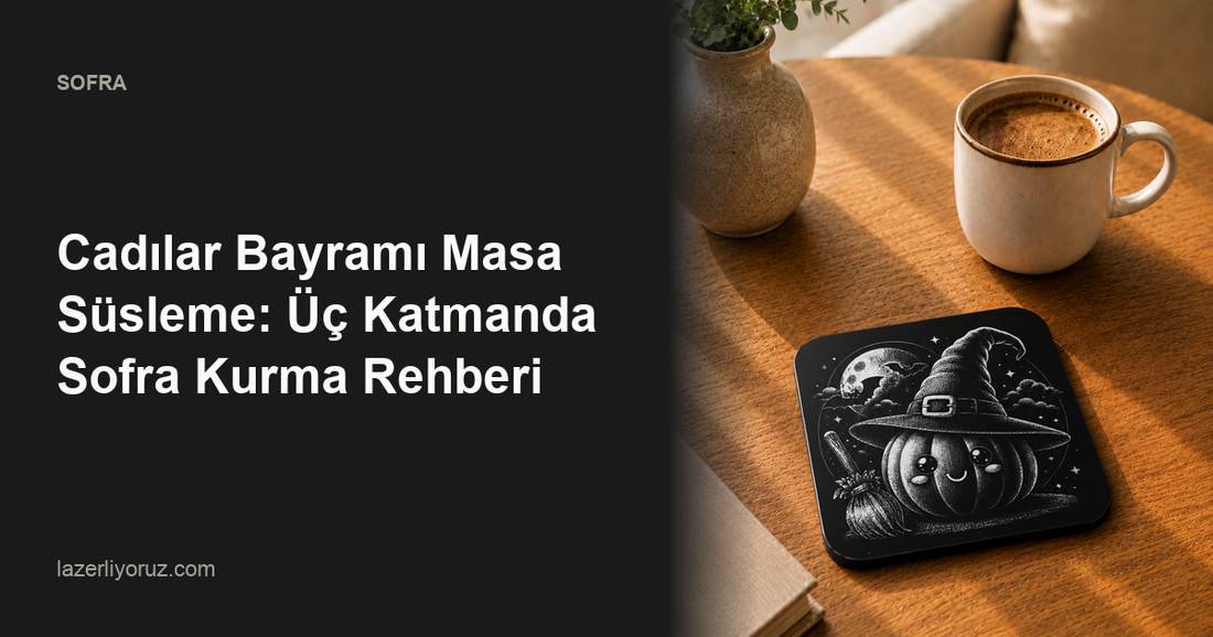Cadılar Bayramı Masa Süsleme: Üç Katmanda Sofra Kurma Rehberi — Lazerliyoruz