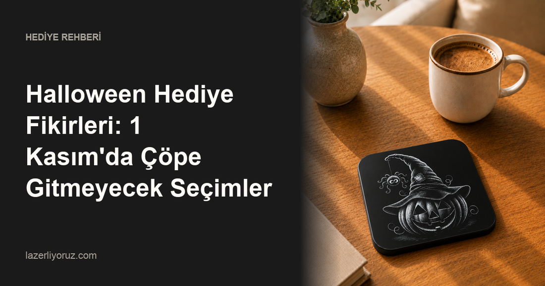 Halloween Hediye Fikirleri: 1 Kasım'da Çöpe Gitmeyecek Seçimler — Lazerliyoruz
