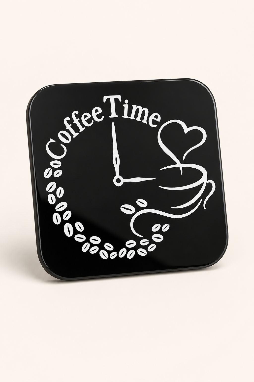 Coffee Time Kahve Temalı Bardak Altlığı